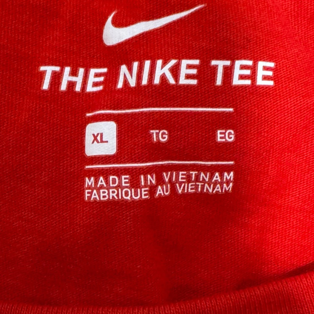 Clean Nike Red Team USA Olympics Embroidered Performance Tank Top with Team Logo