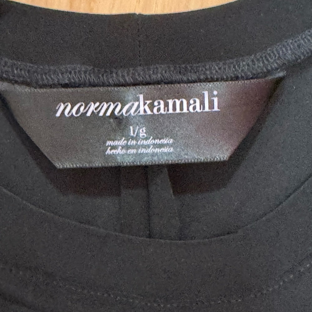 Clean Norma Kamali Black Butterfly Graphic Tee