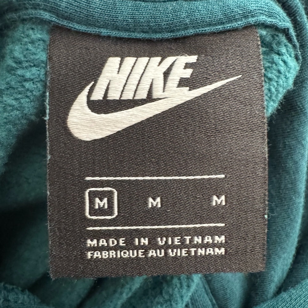 Clean Unique Nike Blue Hoodie with Stripes