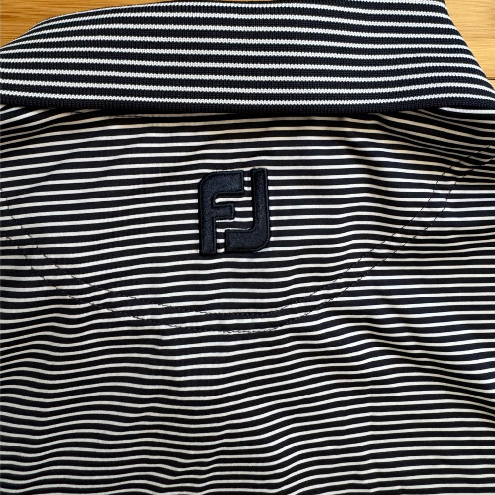 Classic FootJoy Striped Like-New Golf Polo Shirt Size S