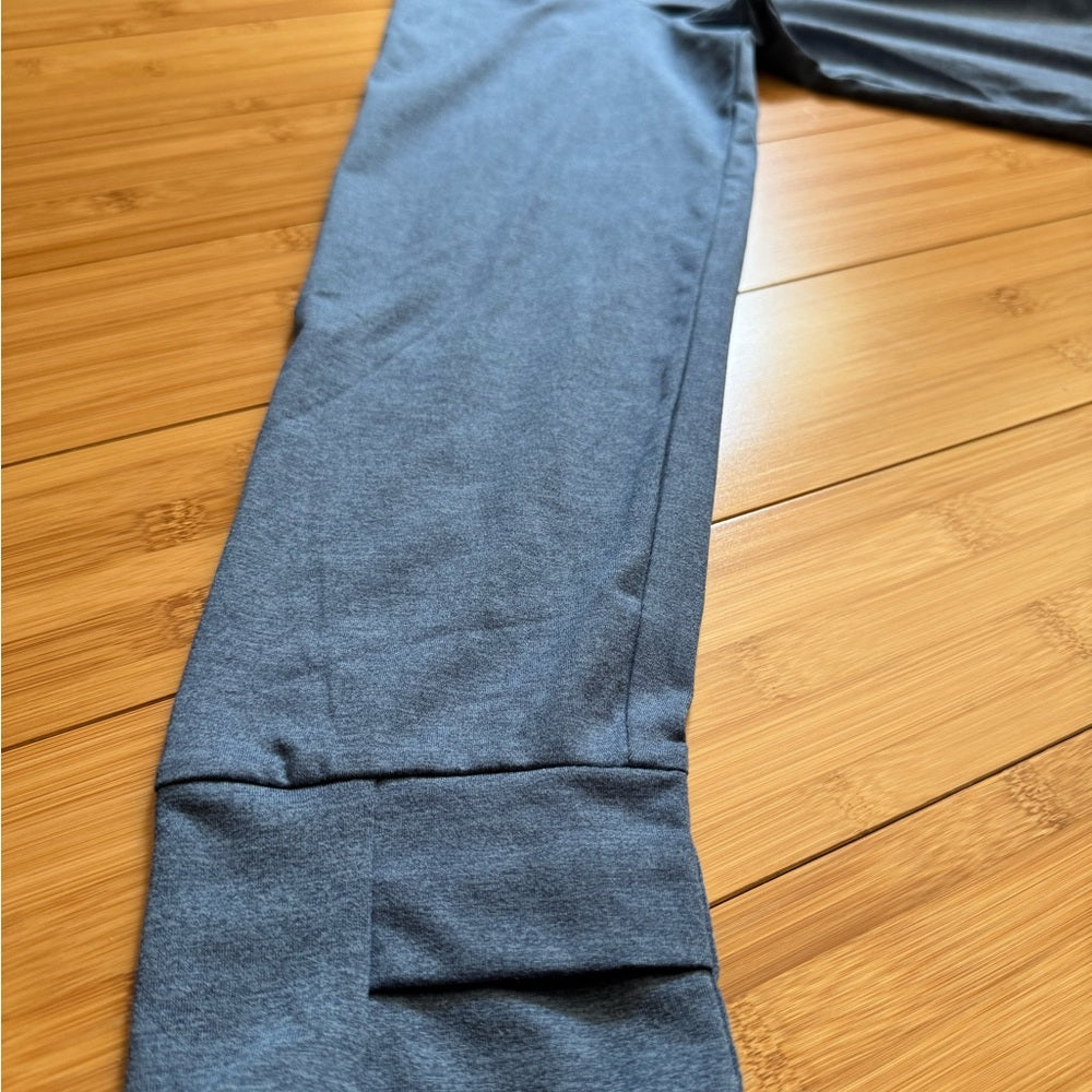 NWT All in Motion Heathered Blue Soft Stretch Hoodie
