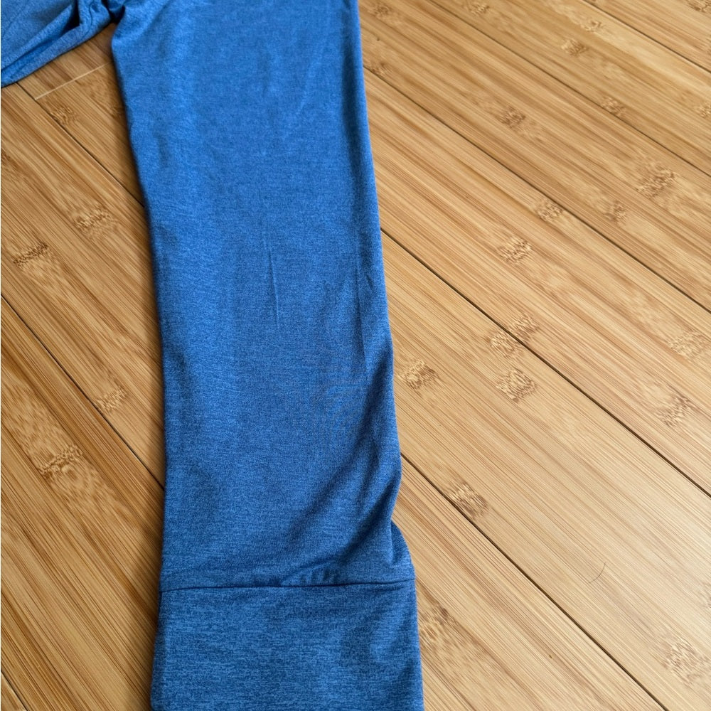 NWT All in Motion Heathered Blue Soft Stretch Hoodie