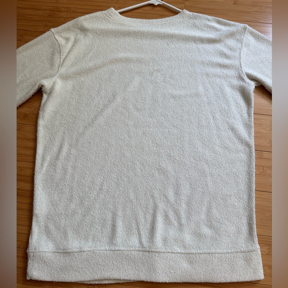 Comfy Classic Cleveland Cream Crew Neck Sweater