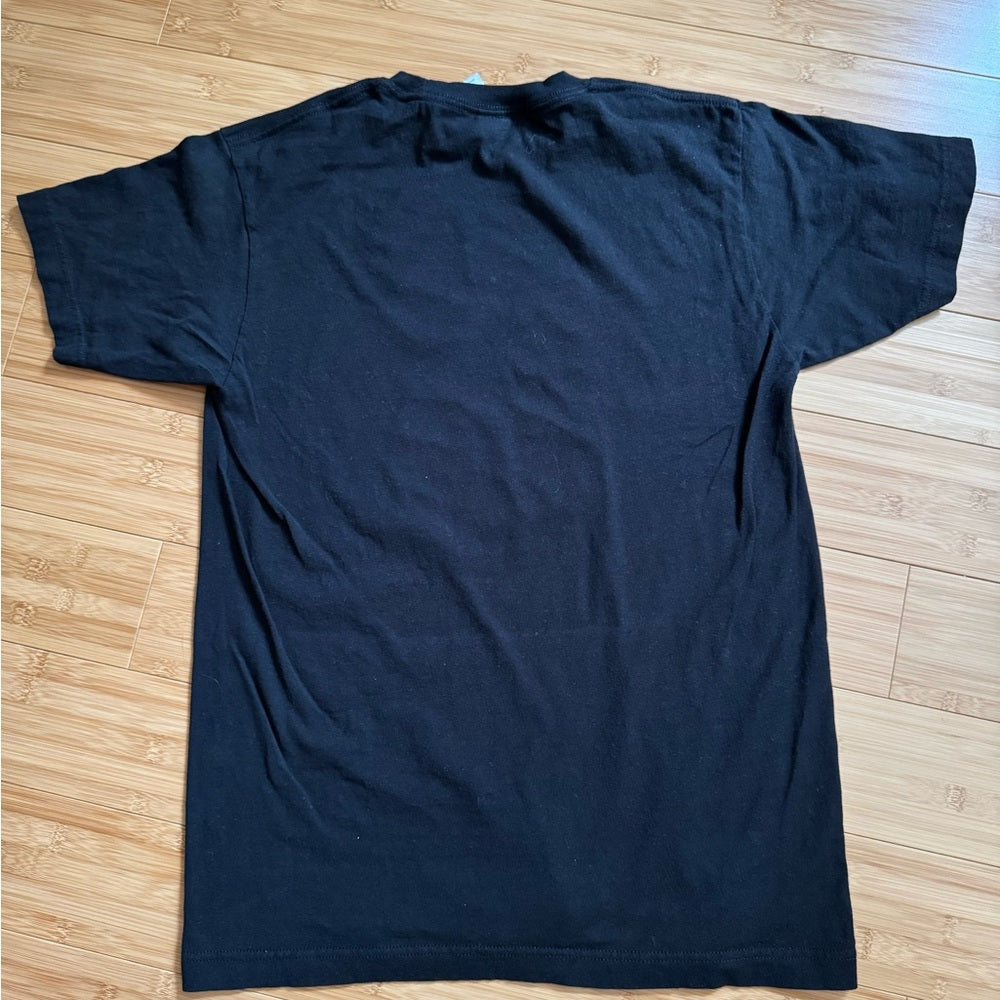 Clean Black T-Shirt with Colorful Cleveland 'C' Design