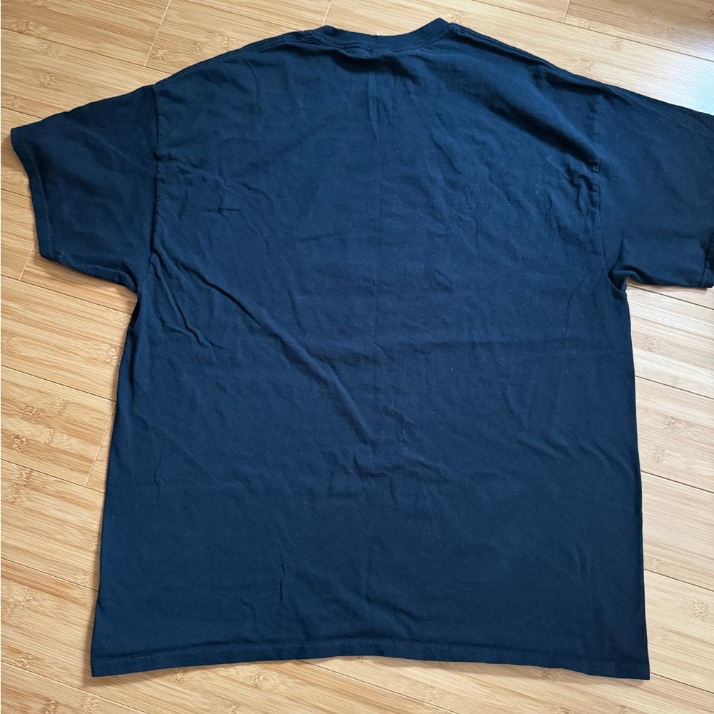 Clean Gildan Black Patriotic Graphic Tee - In Guns We Trust
