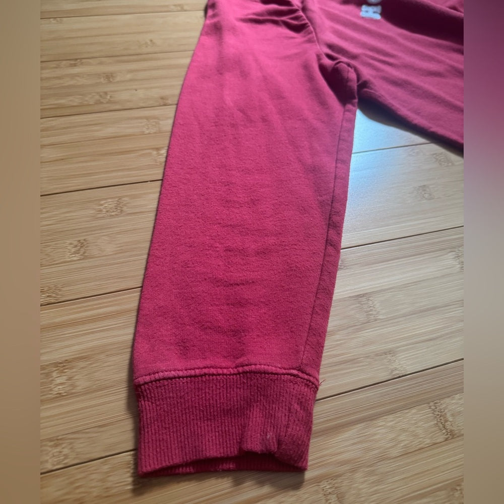 Clean and Comfy Maurices Red “Homebody” Fleece Sweatshirt