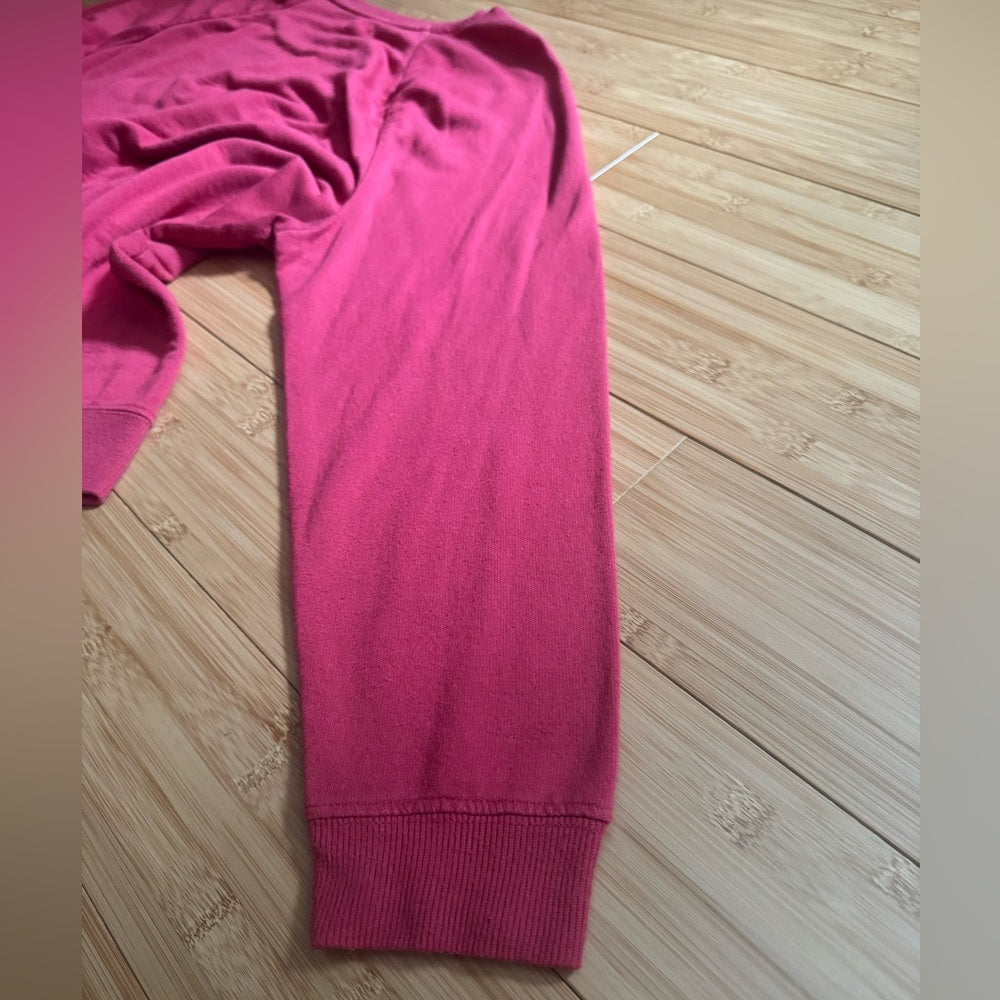 Clean and Comfy Maurices Red “Homebody” Fleece Sweatshirt