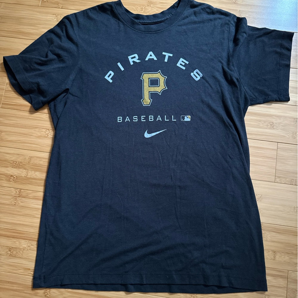 Nike Men's Authentic Collection Black Dri-Fit Pittsburg Pirates Tee