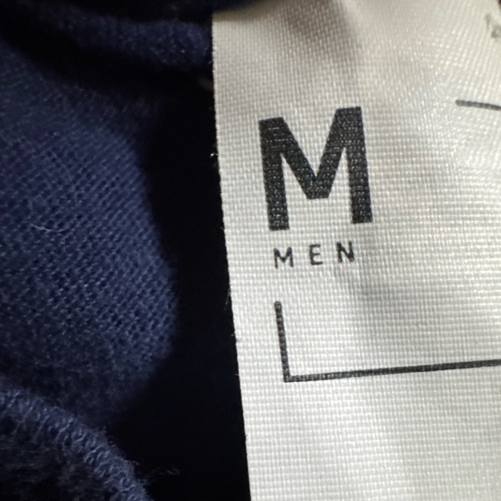 Clean Unique Disney Navy with Neon Mickey Logo T-Shirt Size M