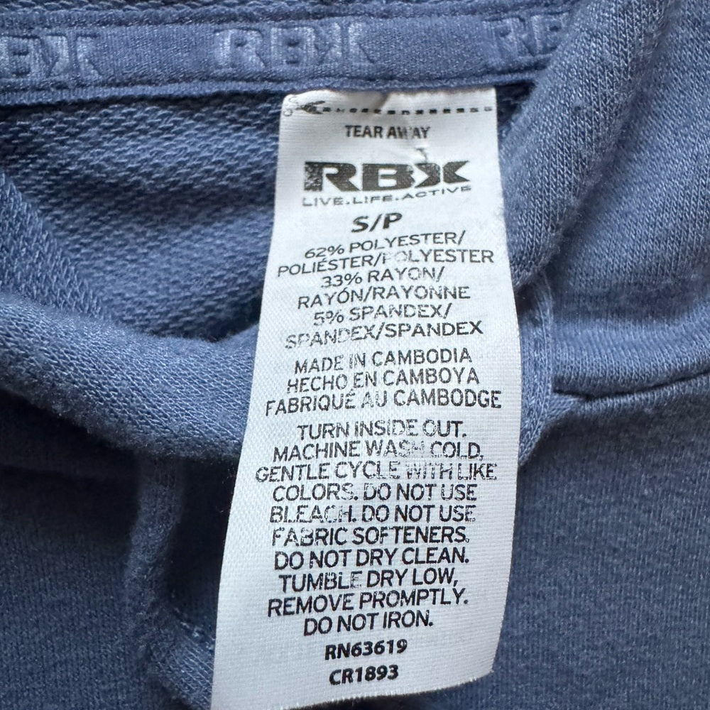 Clean and Comfy RBX Women's Blue Hoodie Like New Size S