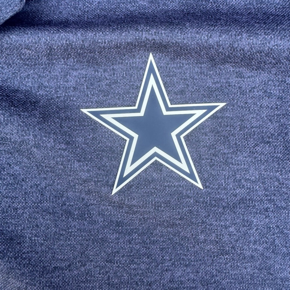 Clean Dallas Cowboys Authentic Polo Shirt with Cowboys Logo Emblem Size 2XL