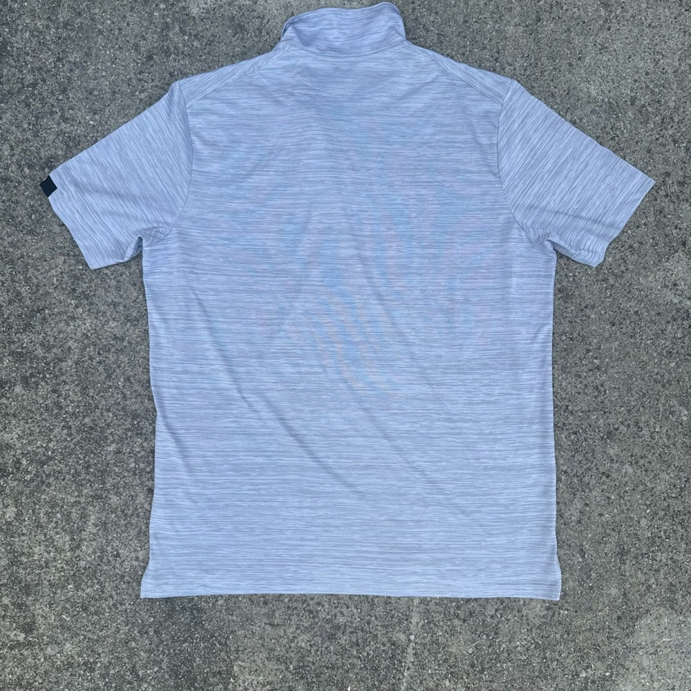 Clean Oakley Hydrolix Men's Light Gray Polo Shirt