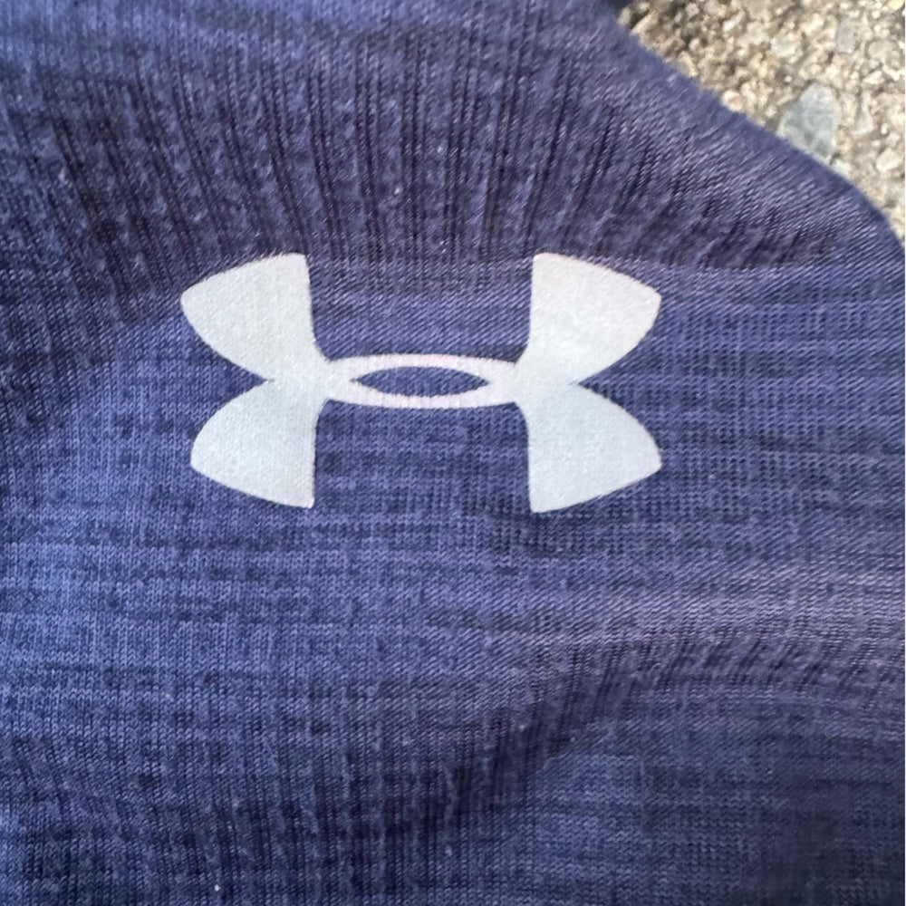 Clean Very Nice Under Armour Golf Dark Blue ColdGear 1/4 Zip Pullover Size 3XL