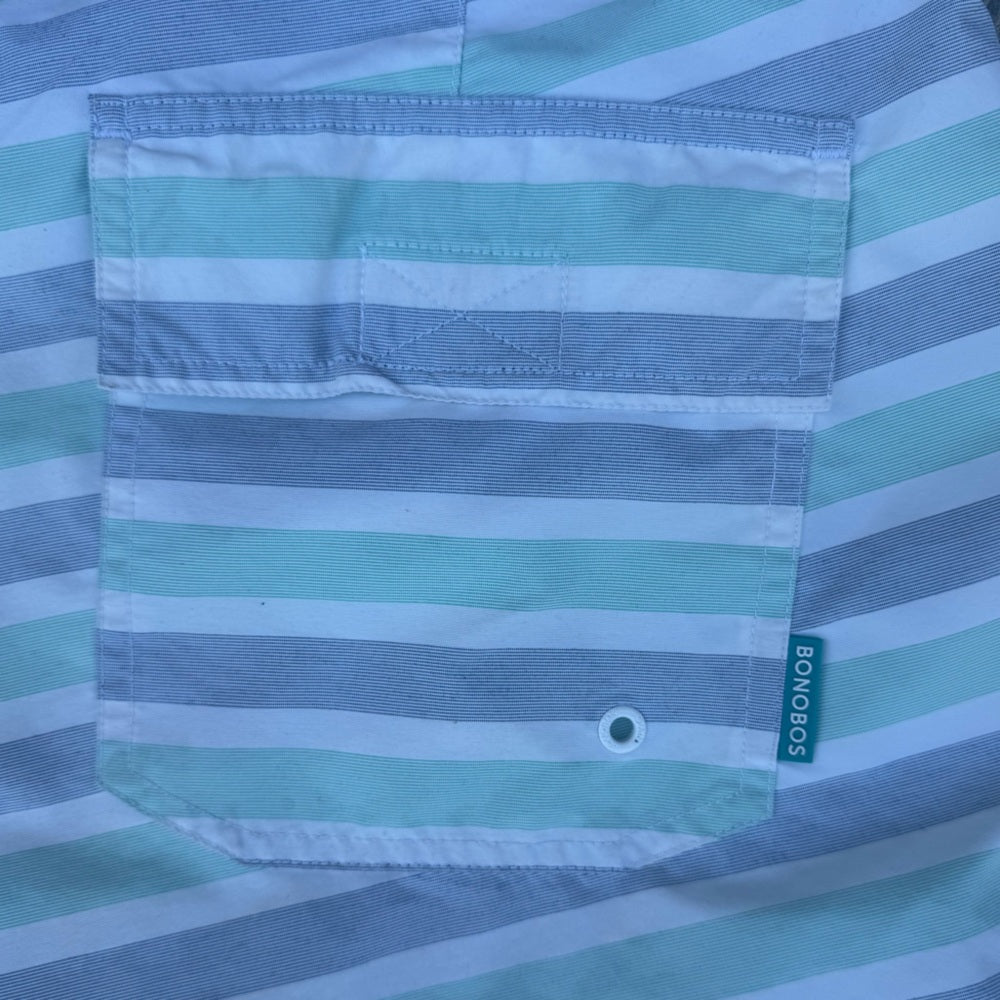 Clean Classic Bonobos Striped and Floral Swim Shorts Size 32