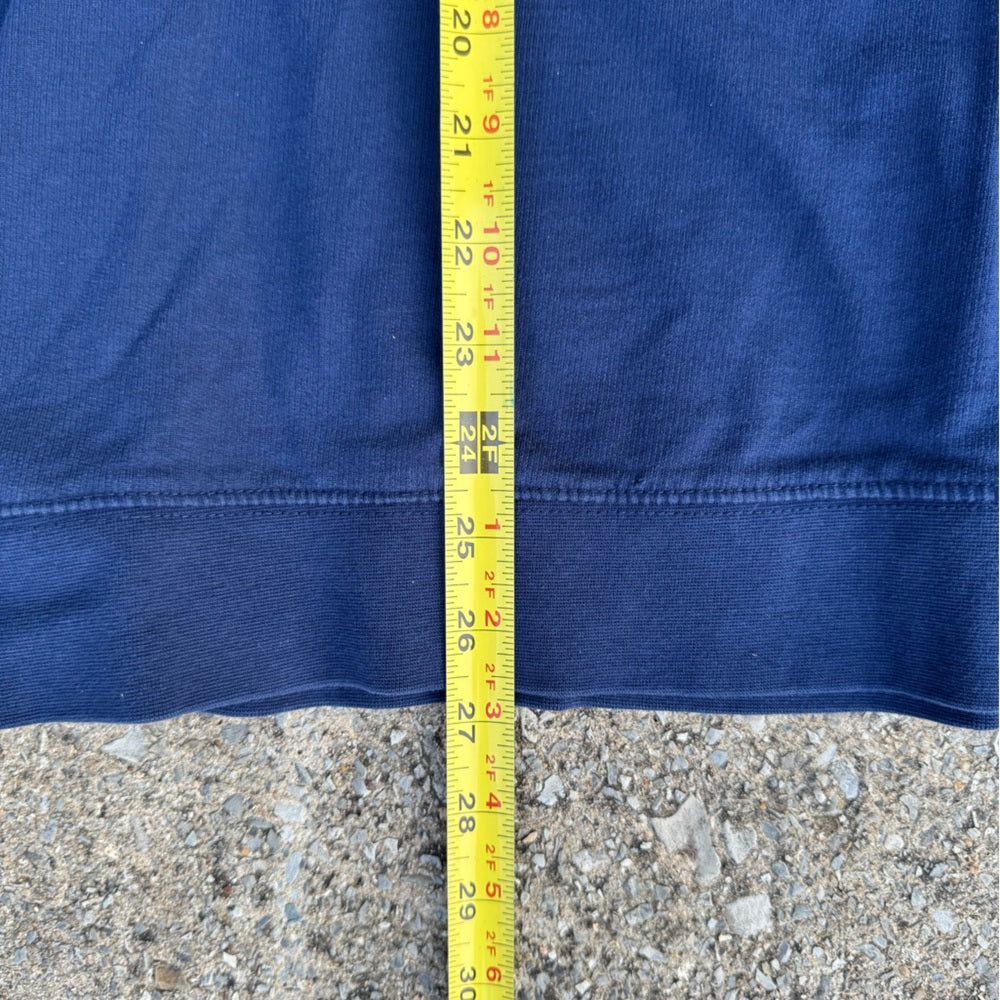 Clean Robert Graham Dripping Skull Navy Sweatshirt with Neon Accents Size M