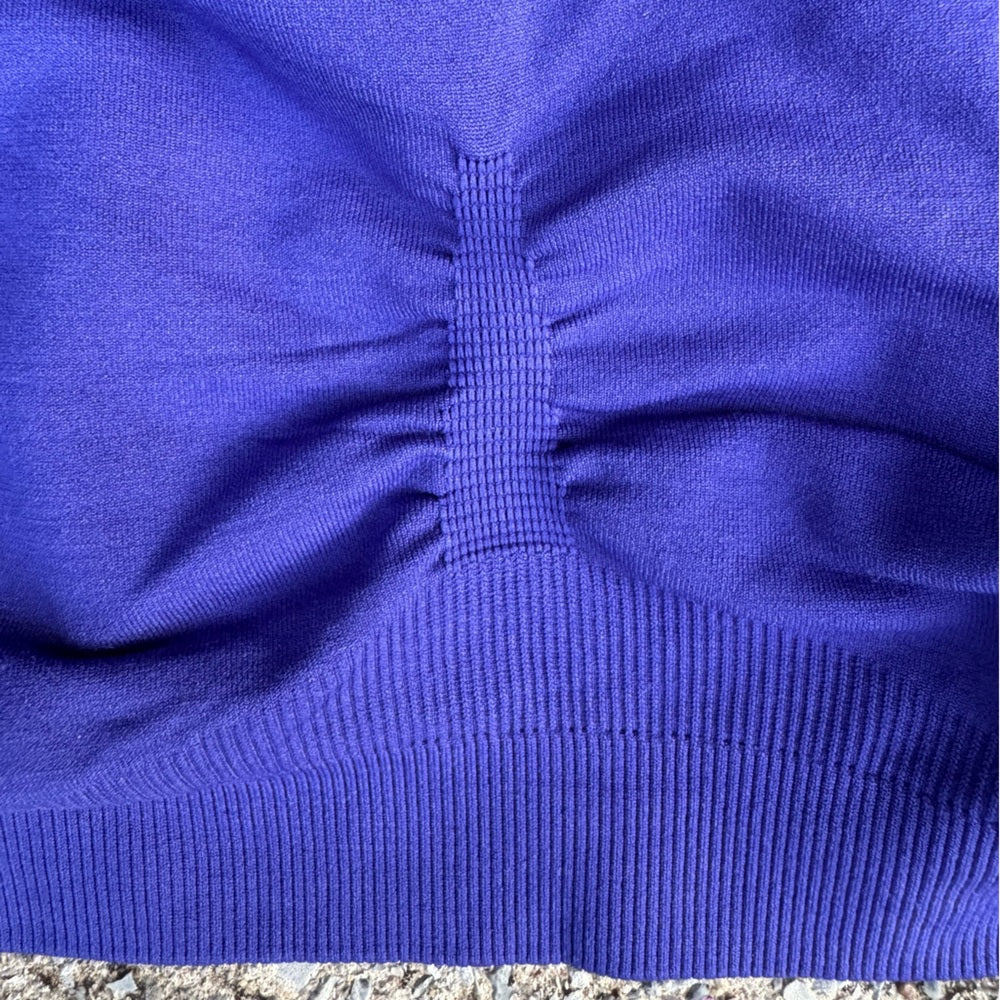 Clean Champion Purple and Pink Women's Sports Bra Size L