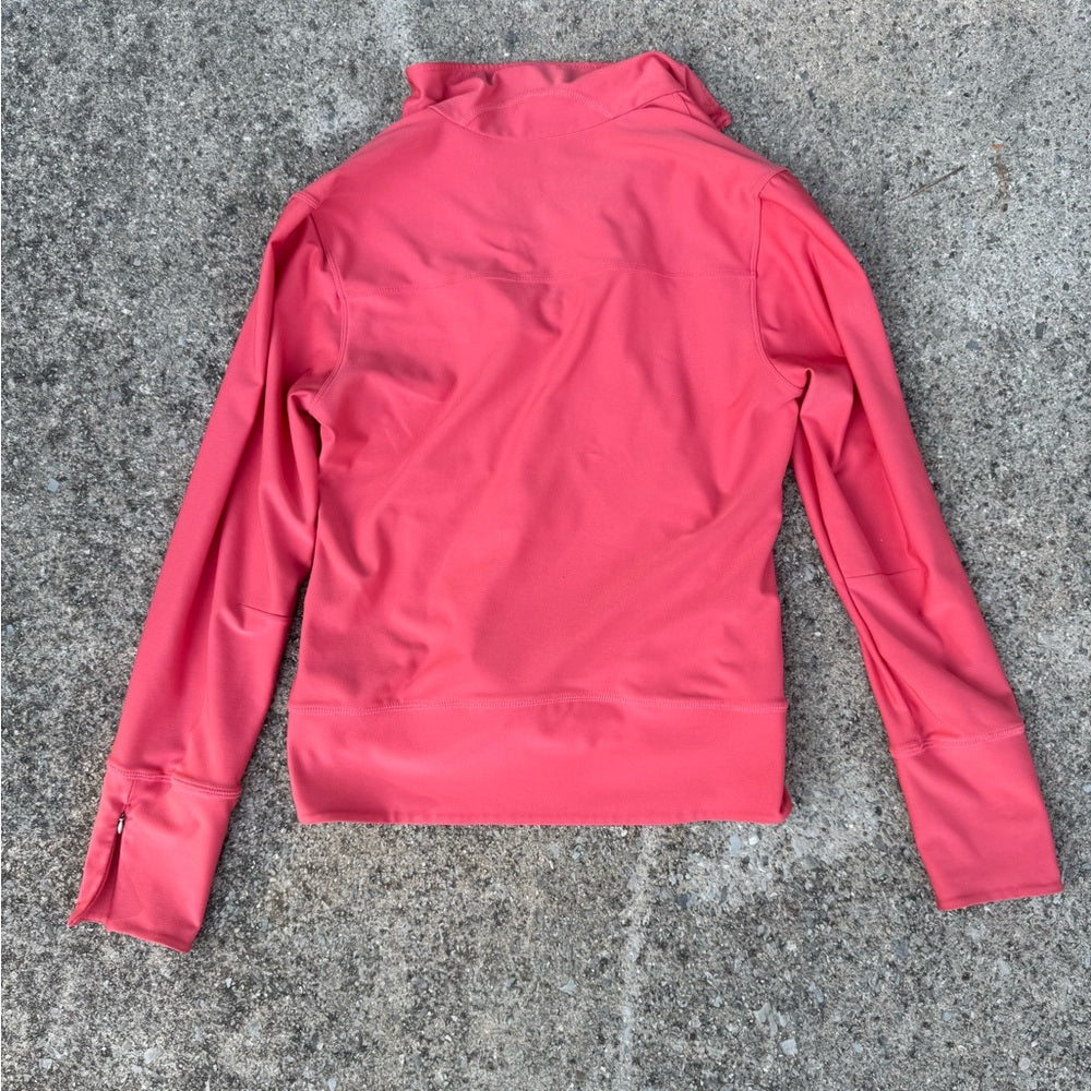 Clean NWOT Lucy Women's Coral Performance Zipper Jacket