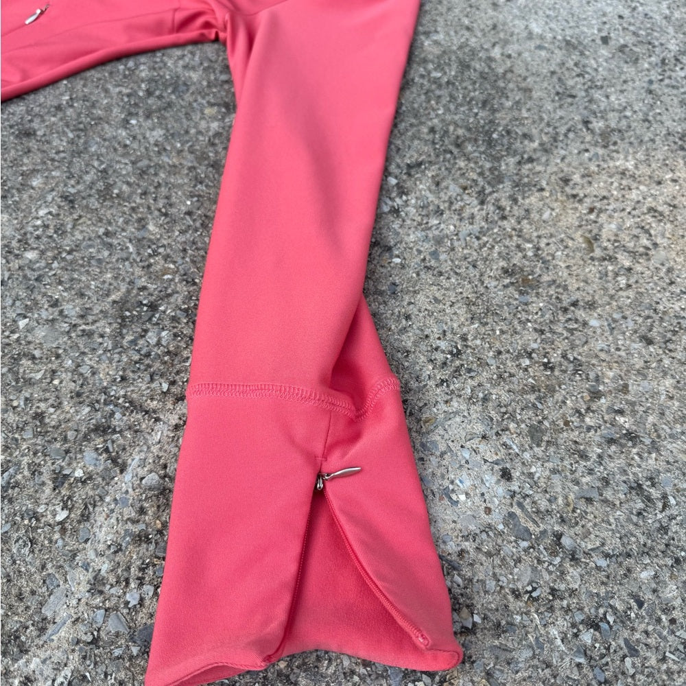 Clean NWOT Lucy Women's Coral Performance Zipper Jacket