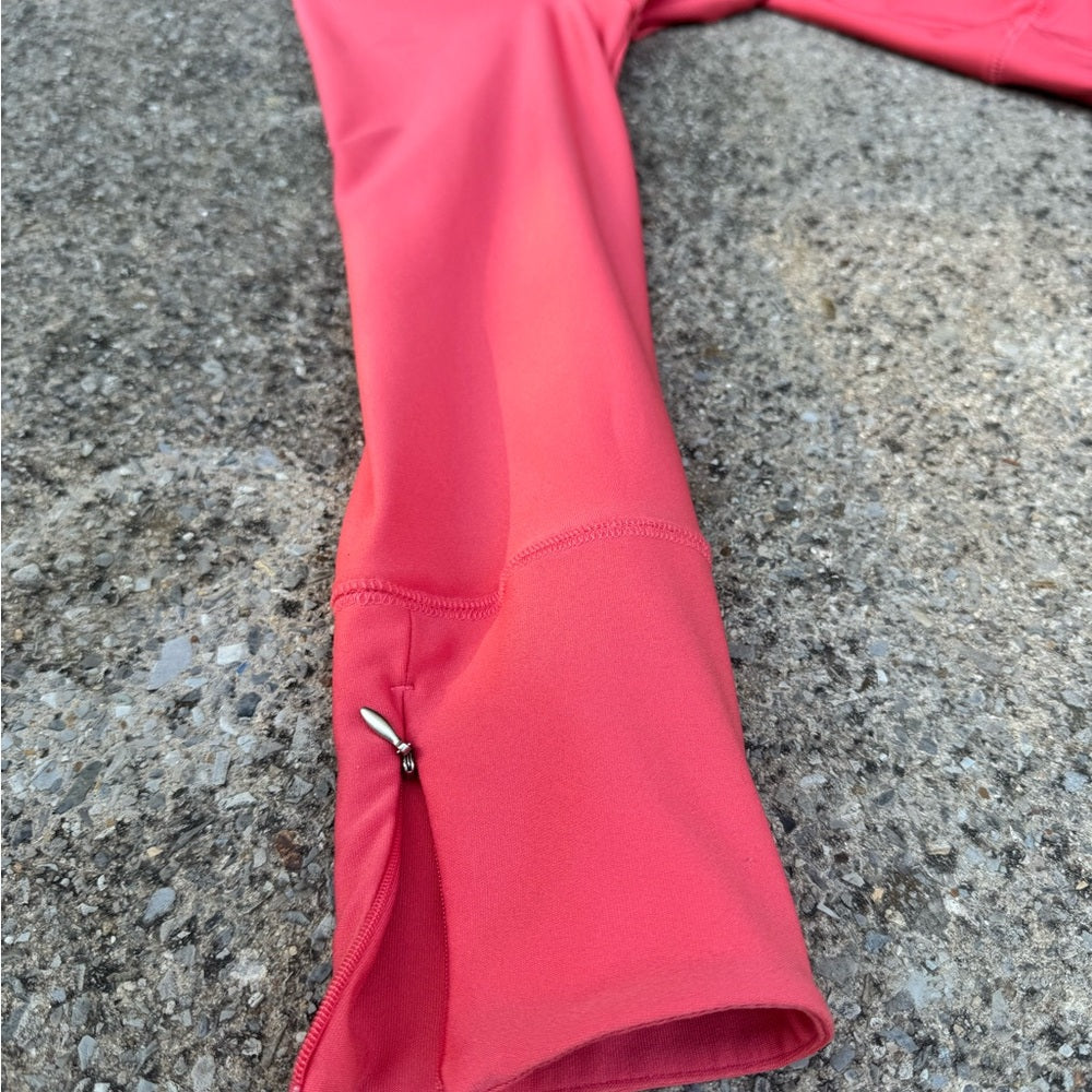 Clean NWOT Lucy Women's Coral Performance Zipper Jacket