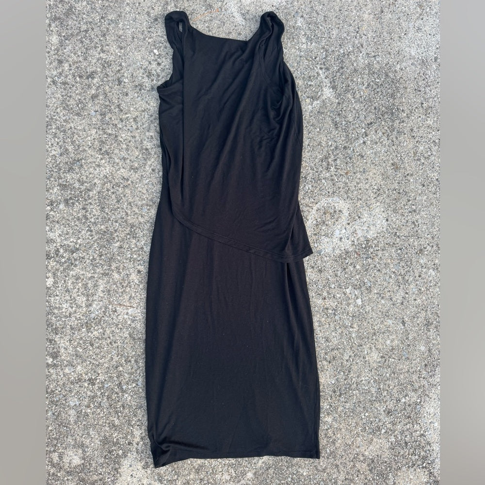 Banana Republic Black Asymmetrical Dress