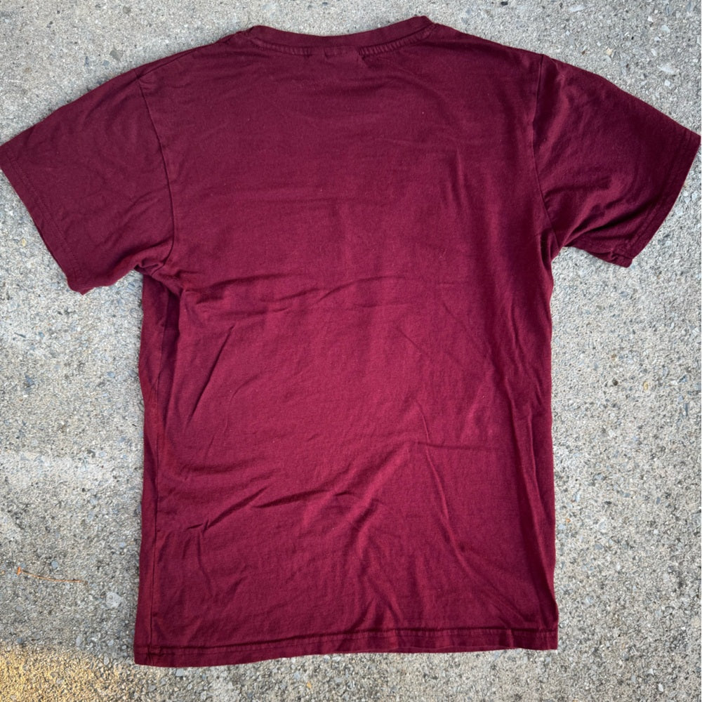 Clean Milano Italia Burgundy T-Shirt