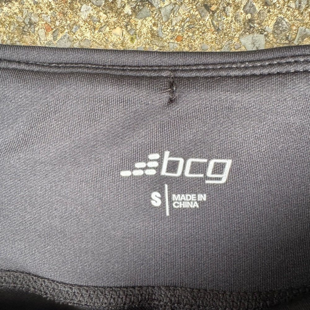 Clean BCG Black and Pink Athletic Leggings Size S