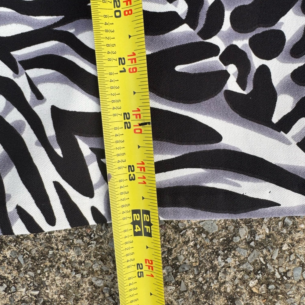 Clean AB Studio Zebra and Leopard Print Blouse Size 14