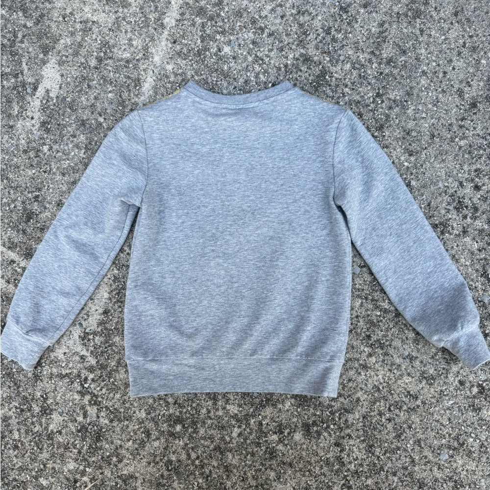 Clean NWOT Authentic Unique Children’s Baby Toddler Gucci Gray Sweatshirt XS