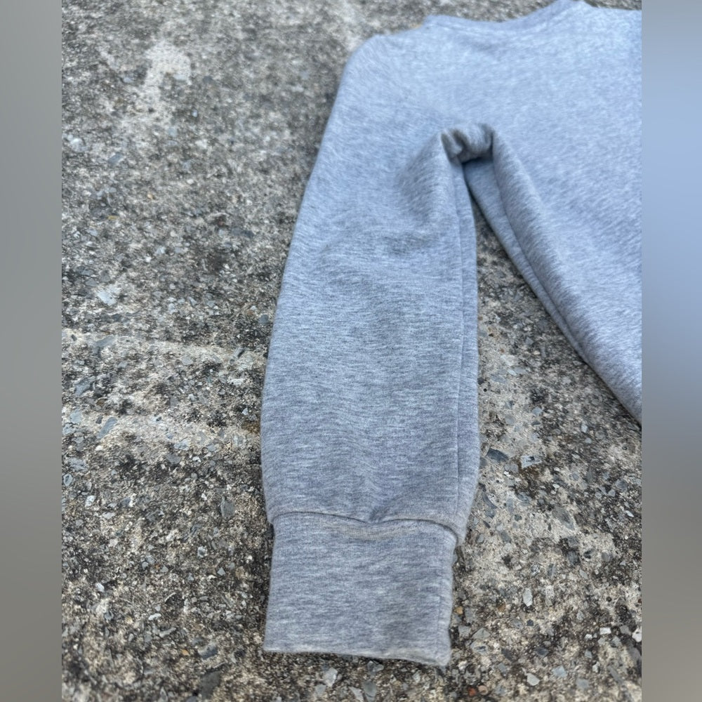 Clean NWOT Authentic Unique Children’s Baby Toddler Gucci Gray Sweatshirt XS