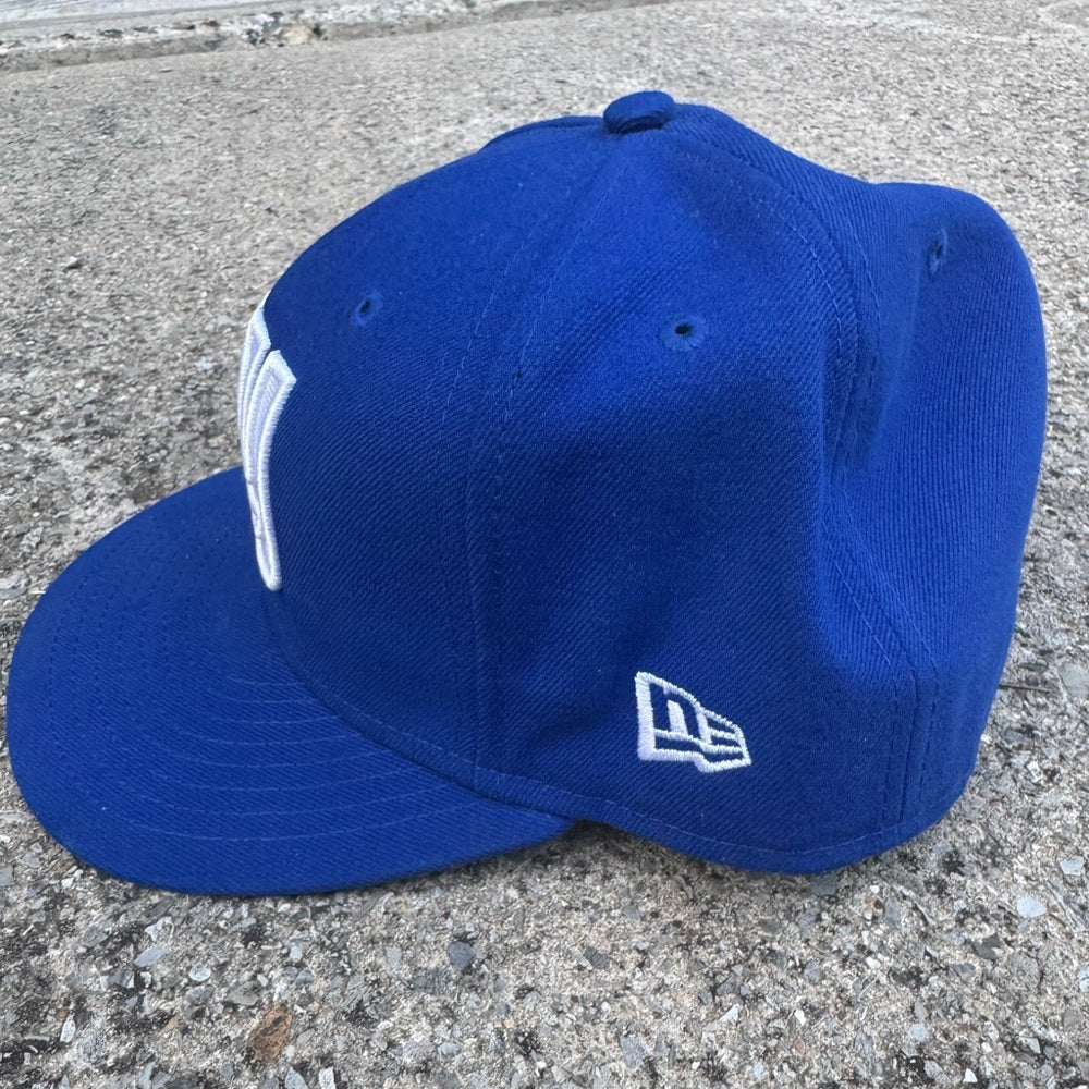 Clean like new New Era New York Giants NFL Blue and White 59FIFTY Cap