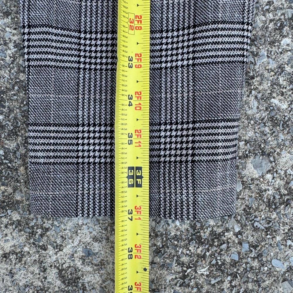 Clean H&M Women's Gray Checkered Pantsuit Very Nice Size 6