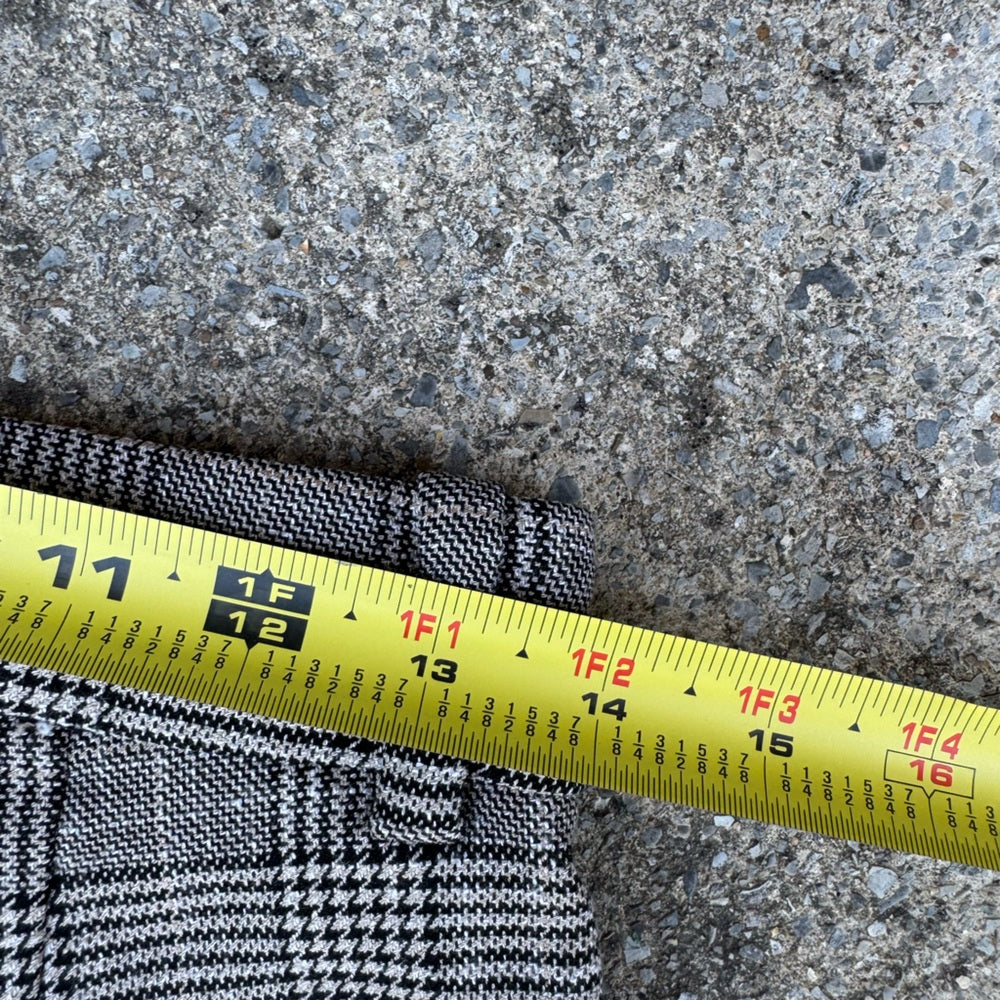 Clean H&M Women's Gray Checkered Pantsuit Very Nice Size 6