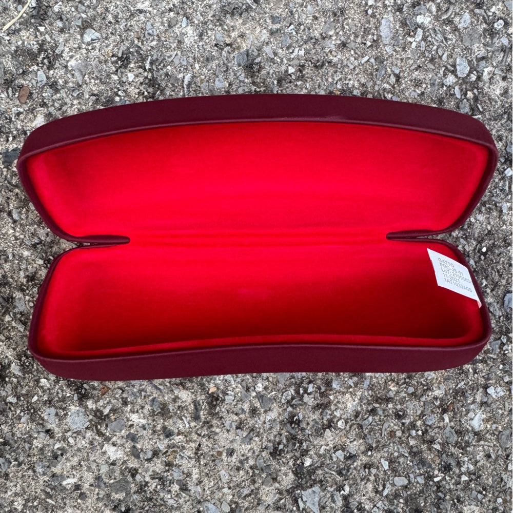 Authentic Ray-Ban Narrow Burgundy Reading Eyeglass Case