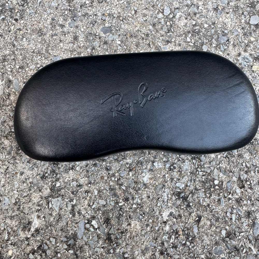 Authentic Ray-Ban Black Sunglasses Case with Cloth