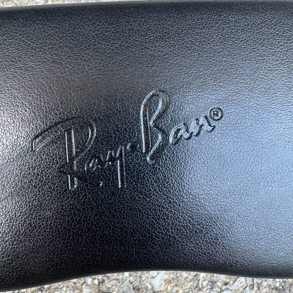Authentic Ray-Ban Black Sunglasses Case with Cloth