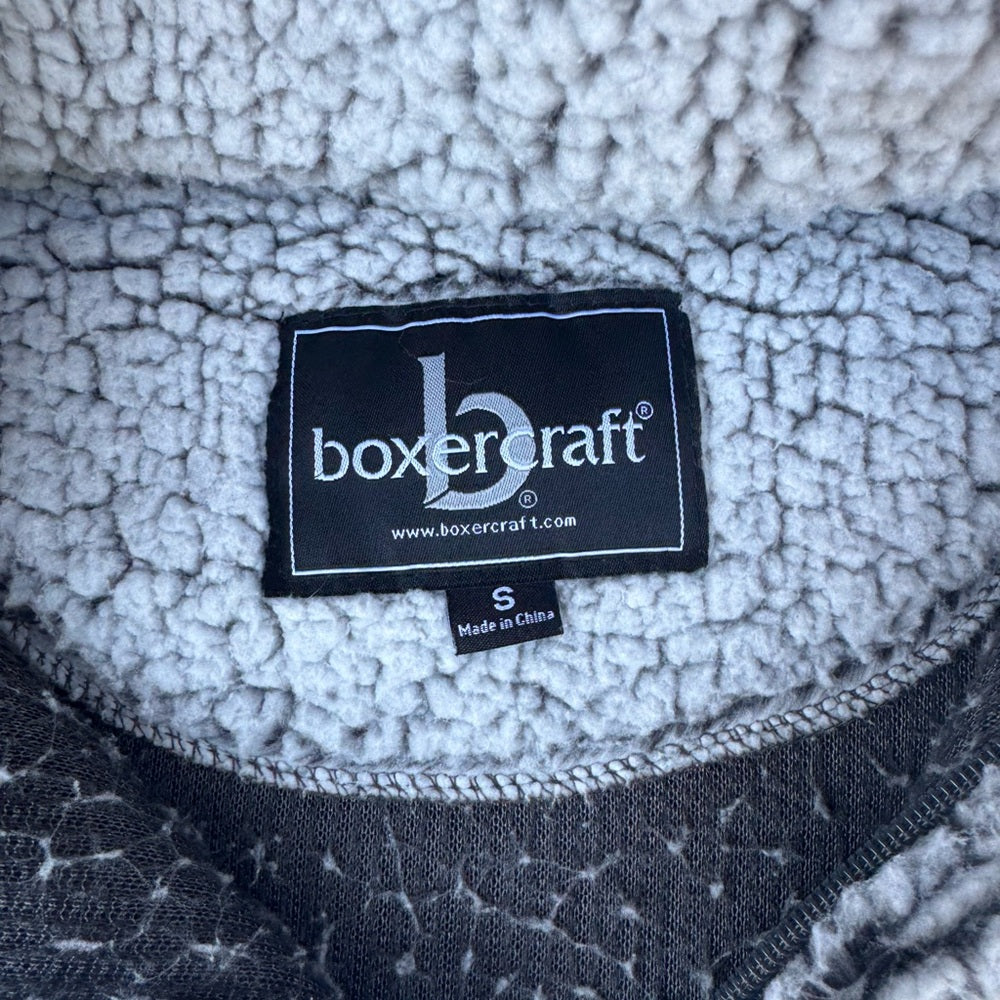 Very Nice Boxercraft UNC Tar Heels Sherpa Fleece Pullover - Gray with Blue Logo