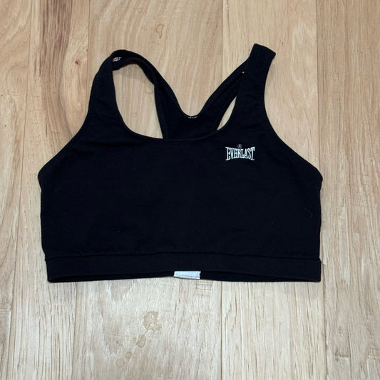 Clean Vintage Everlast Black Activewear Sports Bra