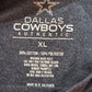 Authentic Dallas Cowboys NFL Blue Short Sleeve Tee