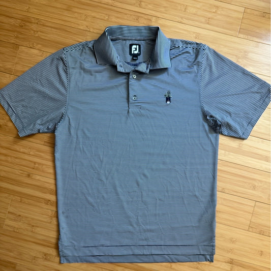 Classic FootJoy Striped Like-New Golf Polo Shirt Size S