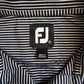 Classic FootJoy Striped Like-New Golf Polo Shirt Size S