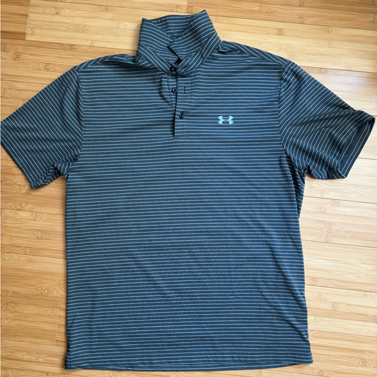 Clean & Classic Under Armour HeatGear Blue Polo Shirt