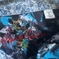 Cool Clean Robert Graham Blue Abstract Button Down Shirt Size L