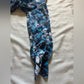 Cool Clean Robert Graham Blue Abstract Button Down Shirt Size L