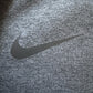 Clean Classic Nike Dri-FIT Black and Gray 1/4 Zip Pullover Top