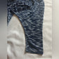 Clean B.L.E.U. Navy and White 3/4 Sleeve Knit Top