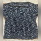 Clean B.L.E.U. Navy and White 3/4 Sleeve Knit Top
