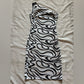 Clean 1 of 1 Logan (Me) Elegant Designer Black and White Swirl Dress