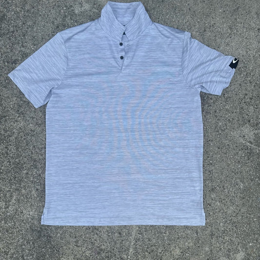 Clean Oakley Hydrolix Men's Light Gray Polo Shirt