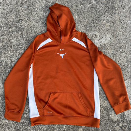 Clean NWOT Nike Team DriFit Texas Longhorns Orange Hoodie and White Hoodie - XL