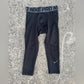 Clean and Comfy Nike Pro Black 3/4 Yoga Pant Performance Leggings